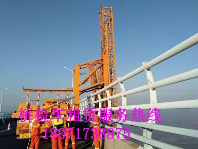 陜西智能防撞緩沖車出租，湖北22米路橋檢測車租賃