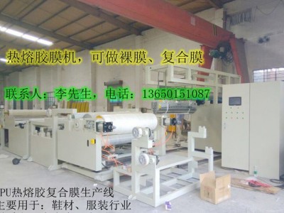 熱熔膠膜機(jī)，低溫?zé)崛勰z膜機(jī)， TPU熱熔膠膜機(jī)